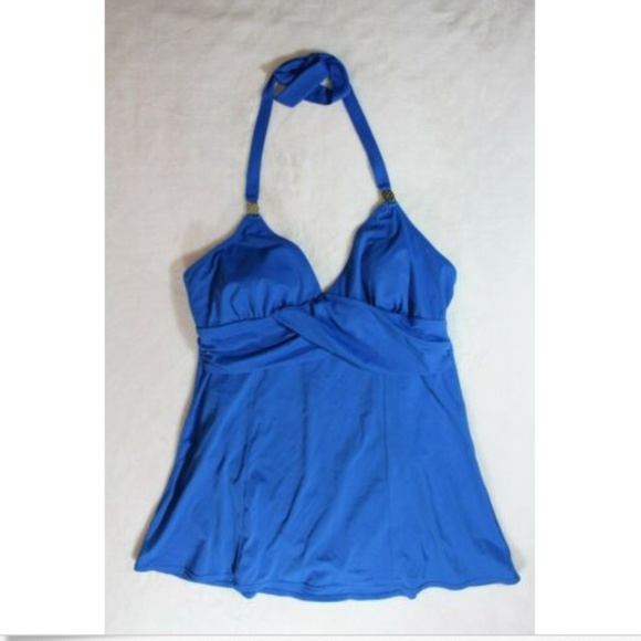 Jaclyn Smith | Swim | Jaclyn Smith Women Swimsuit Dress Sz 4 Blue 1 Pcs ...